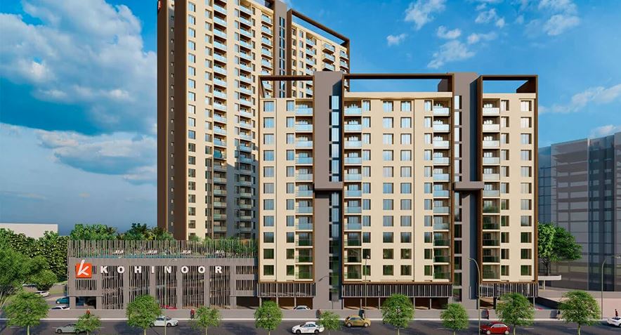 Kohinoor Builder Newly launched 2 BHK  Luxurious Flat in Pimpri Pune